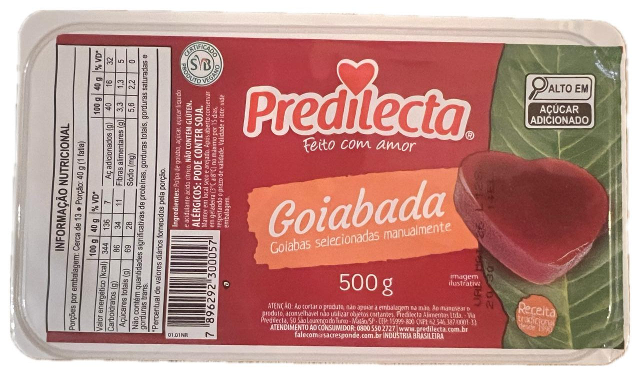 Pâte de Goyave 500g - Predilecta (SALE)