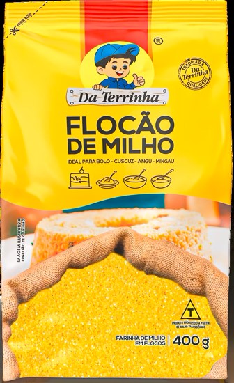 Farine De Maïs En Flocons 400g - Da Terrinha